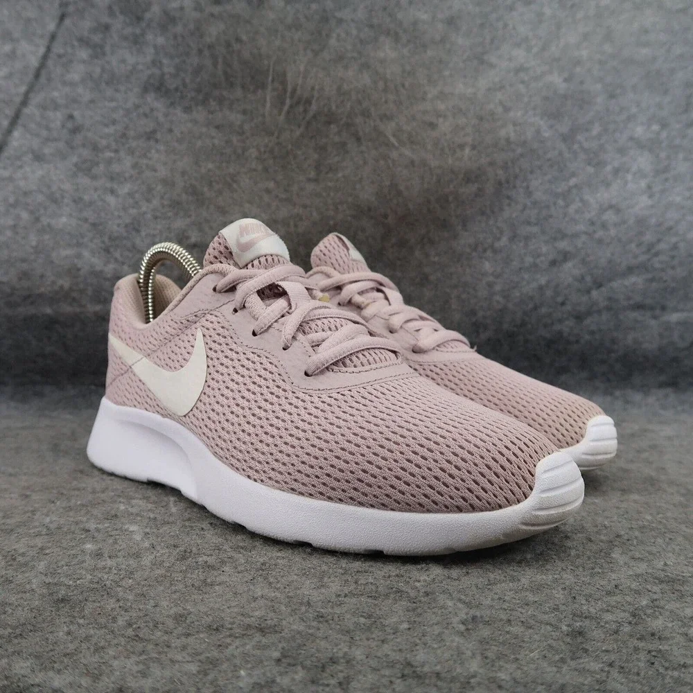 Nike Shoes Womens 6 Sneakers Tanjun Athletic Lifestyle Active Dusty Pink Comfort